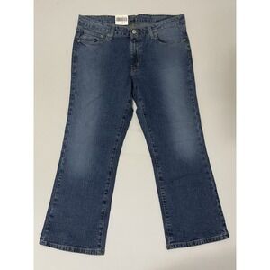 NWT Polo Ralph Lauren Jeans Womens Jean 12 Blue Stretch Crop Low Rise